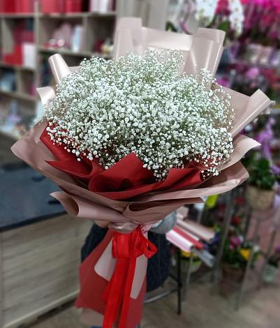 Букет цветов из: Гипсофила в Ртищево