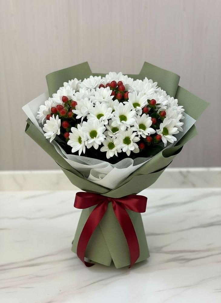 Букет цветов из: Хризантемы в Ртищево