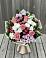 Букет цветов из: Альстромерии, Гвоздики, Розы и Хризантемы в Ртищево