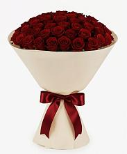 Букет 101 Бордовая роза Блэк Бакарра #REPLACE_PRED# Ртищево
