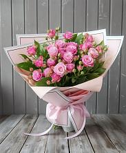 Букет Розовый кустик в Ртищево