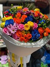Букет цветов из:  Розы и Хризантемы #REPLACE_PRED# Ртищево