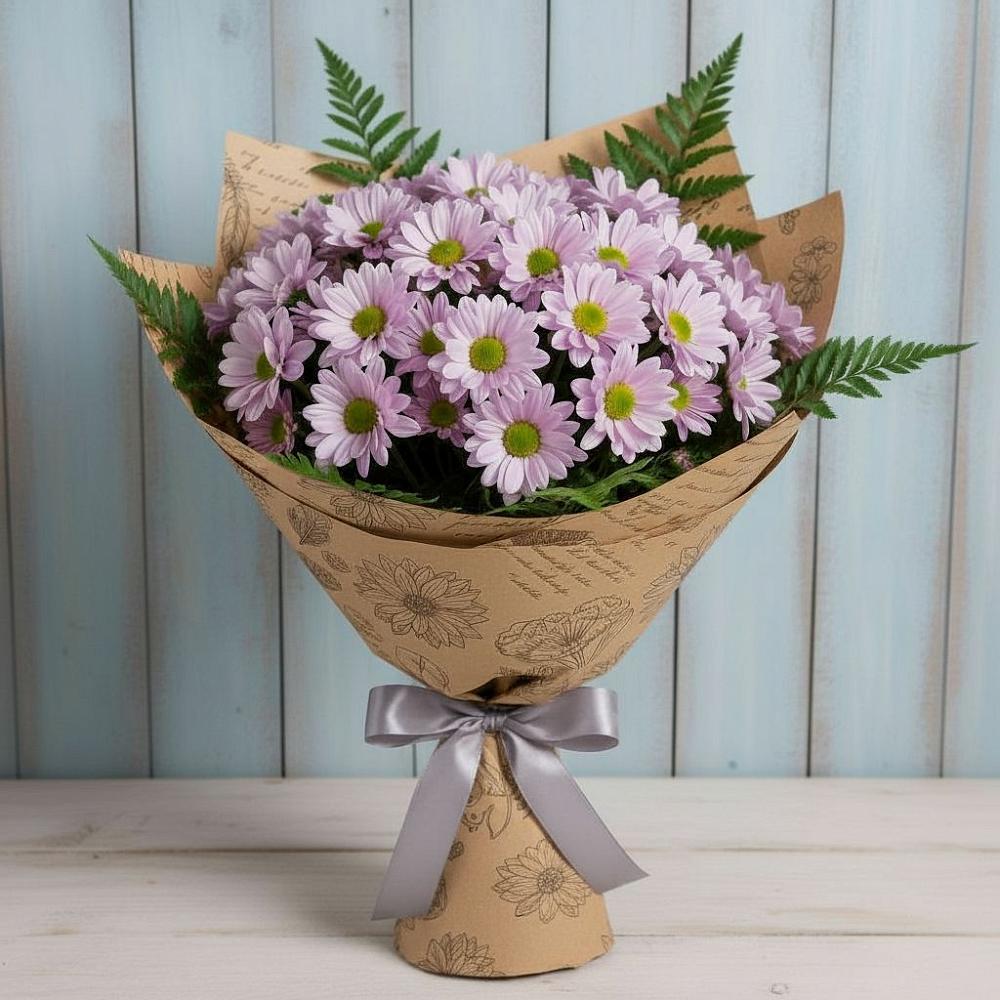 Букет цветов из: Хризантемы в Ртищево