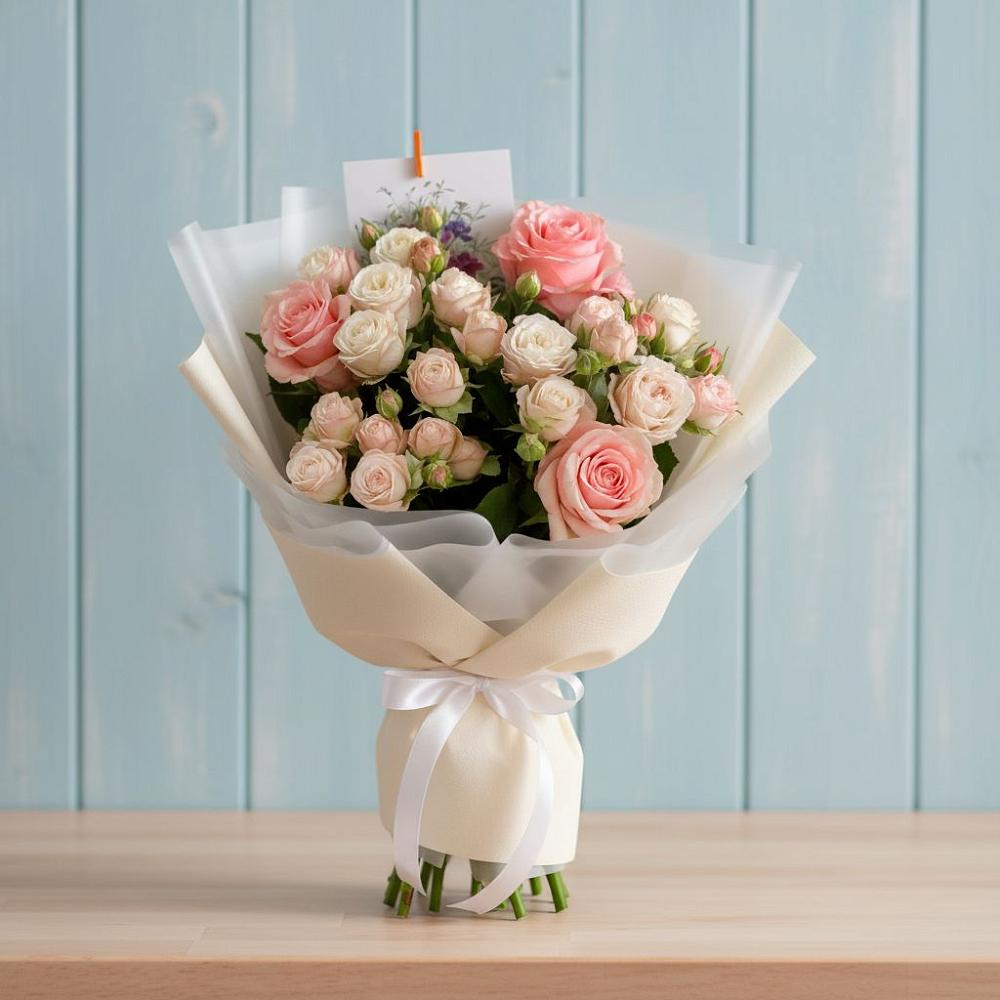 Букет цветов из: Розы в Ртищево