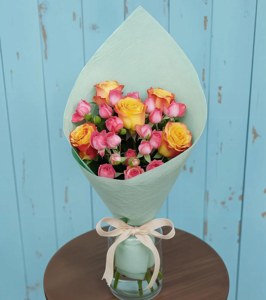 Букет цветов из: Розы в Ртищево