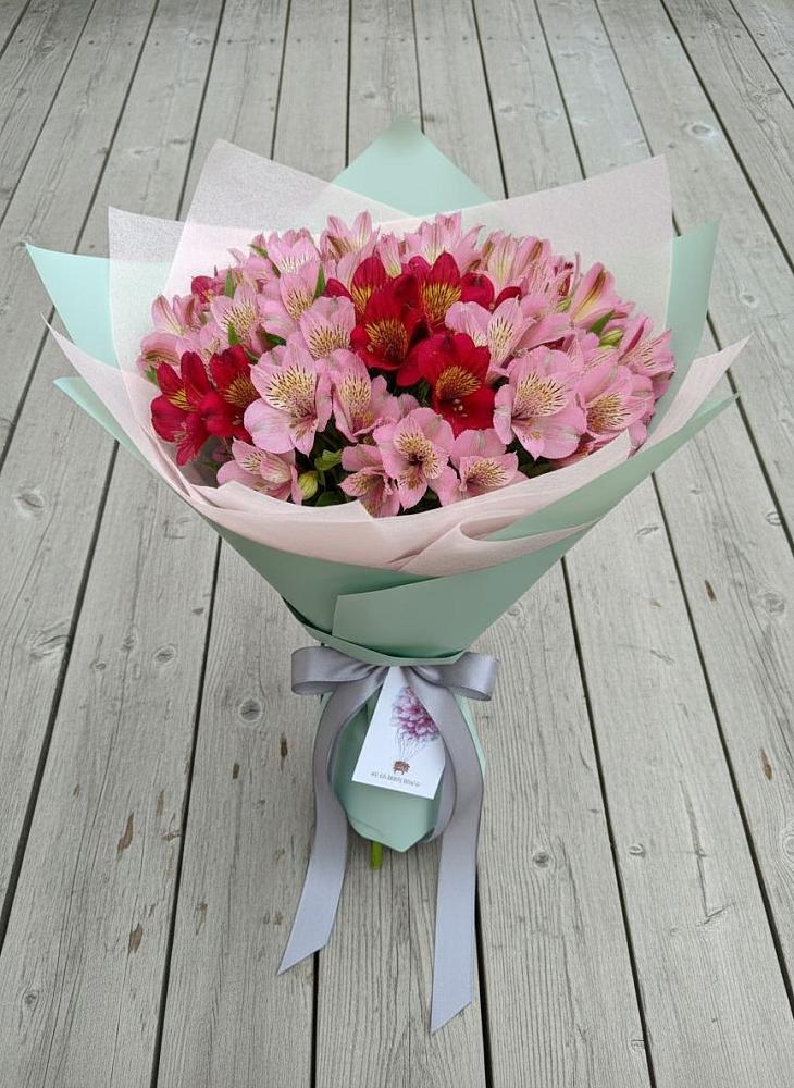 Букет цветов из: Альстромерии в Ртищево