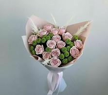 Букет цветов из:  Розы и Хризантемы в Ртищево