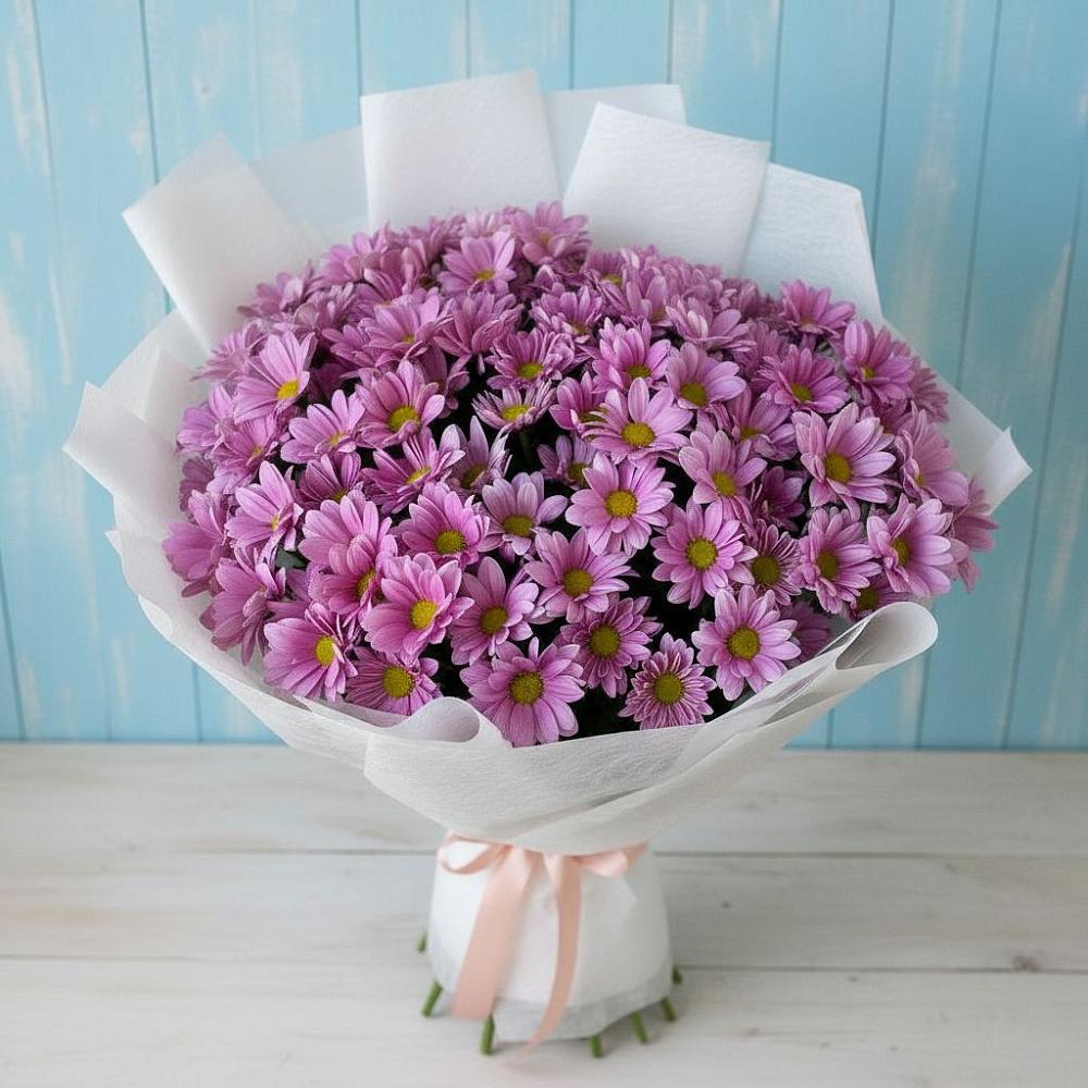 Букет цветов из: Хризантемы в Ртищево