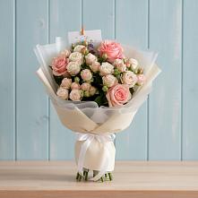 Букет цветов из:  Розы #REPLACE_PRED# Ртищево