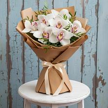 Букет цветов из:  Орхидеи и Розы в Ртищево