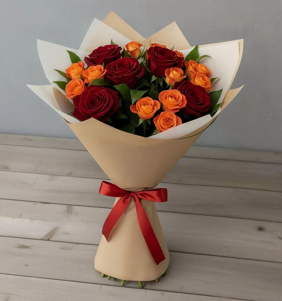 Букет Любовь и восторг в Ртищево